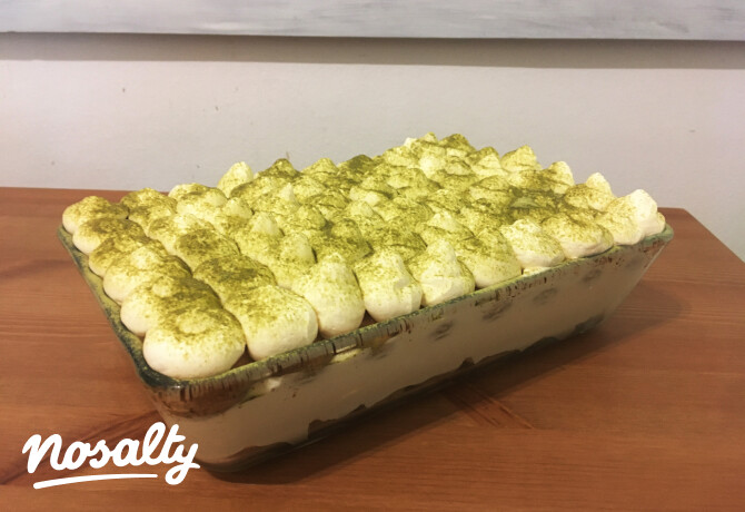 Matchamisu - matcha teás tiramisu
