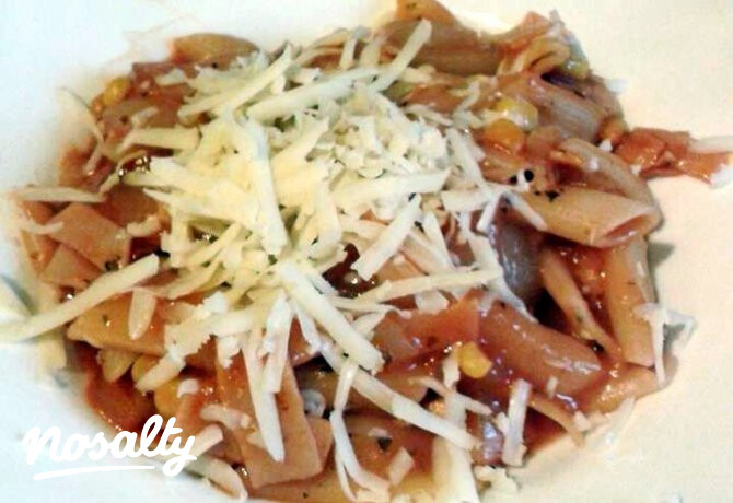 Laktózmentes paradicsomos penne
