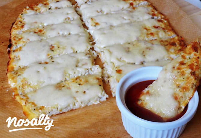 Mozzarellás karfiol-lepénykenyér
