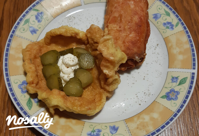 Göngyölt tortilla