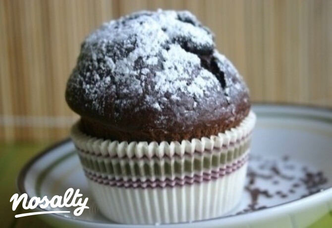 Duplacsokis muffin