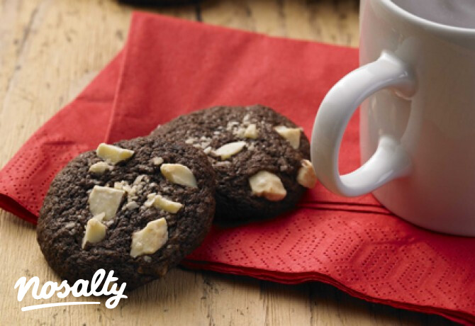 Csokoládé és gyöngy cookie
