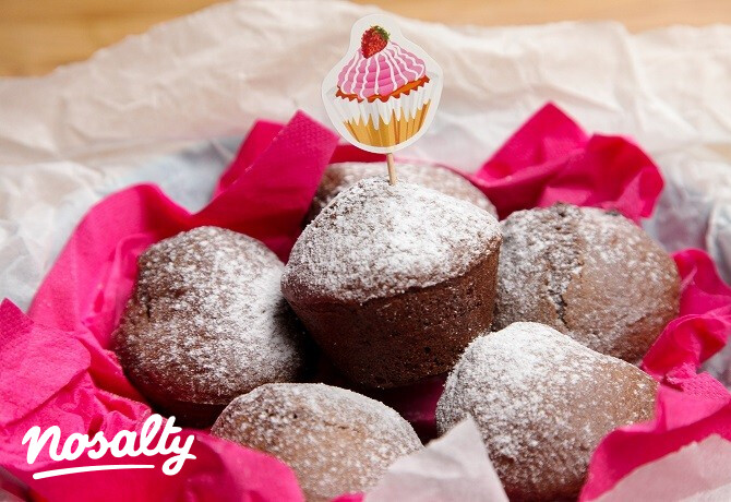 Gyors mogyorókrémes muffin