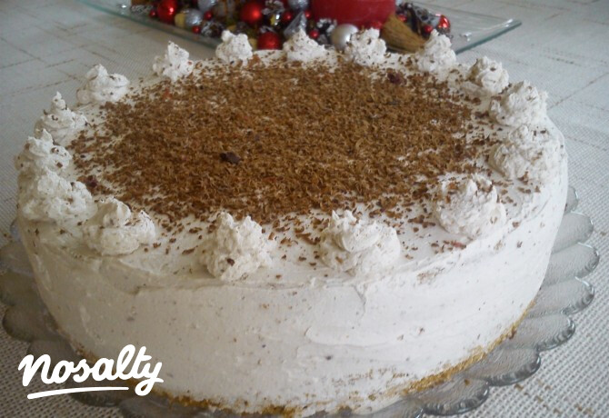 Tej- és gluténmentes gesztenyetorta