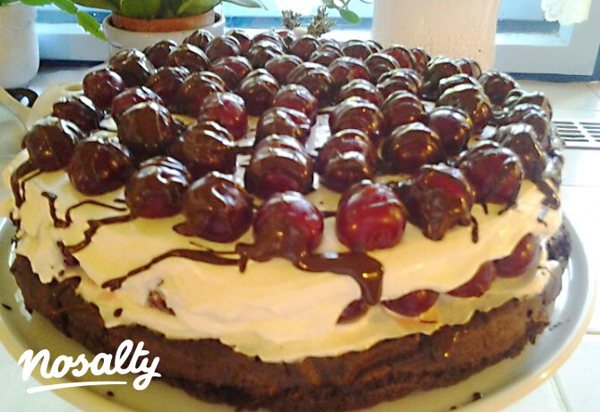 Feketeerdő-torta diétásan