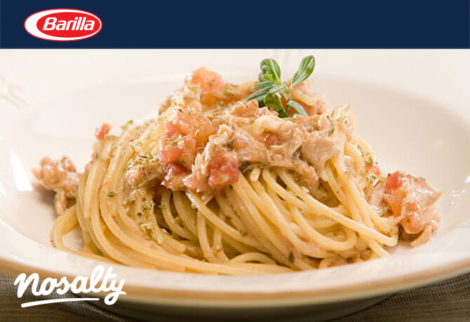 Tonhalas spagetti Barilla konyhájából