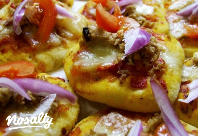 Mutatós pizzakorongok