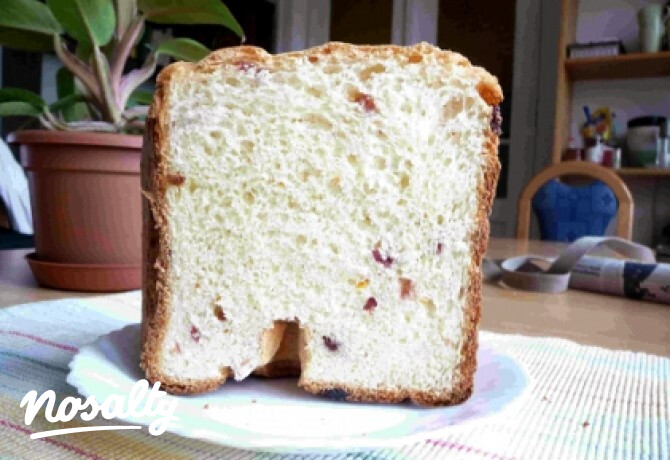 Lekváros kalács kenyérsütőgépben