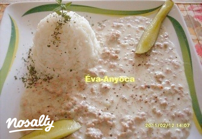 Mézes-tejszínszószos pulykahús