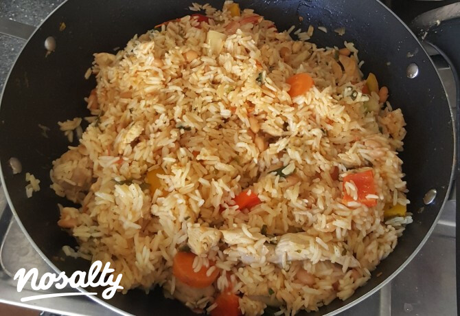 Paella wokban