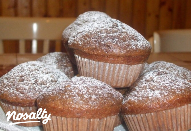 Nutellás-csokis-kávés muffin