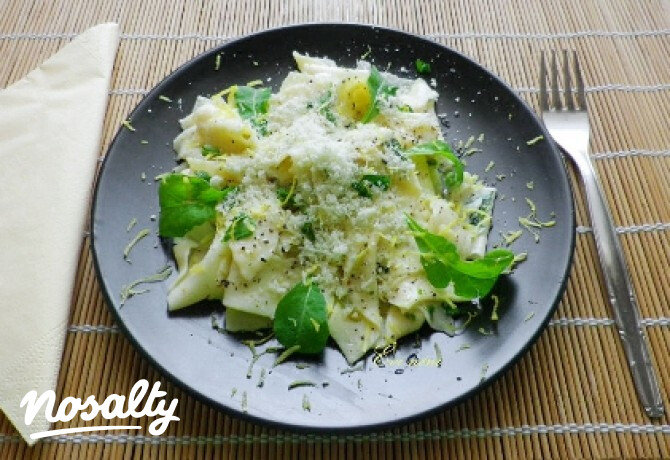 Tagliatelle al limone - citromos tészta