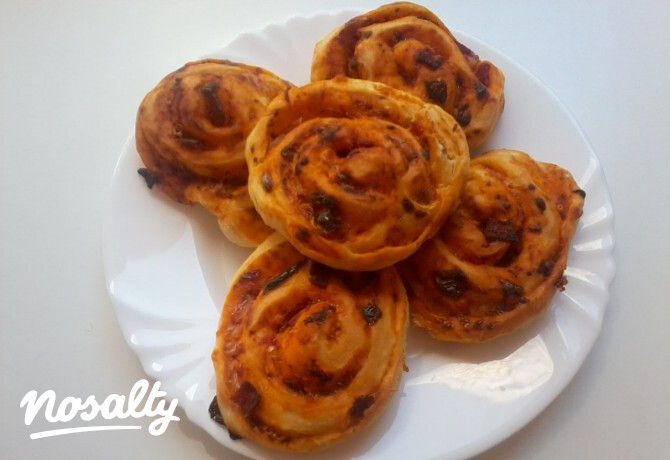 Pizzás csiga Edit konyhájából
