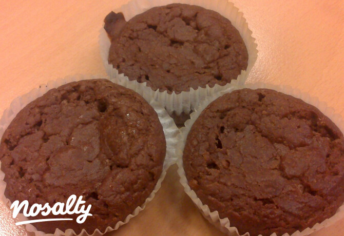 Diétás csokis muffin