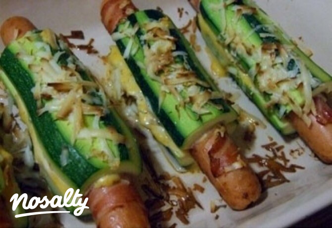 Cukkini hot dog