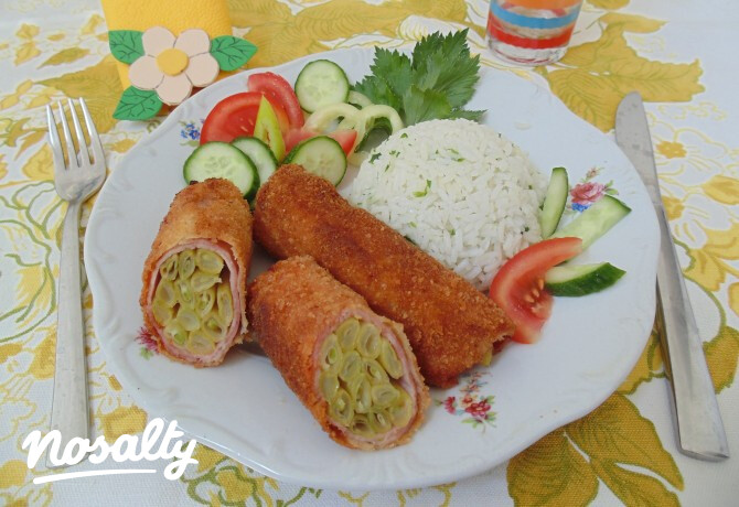 Rántott zöldbab