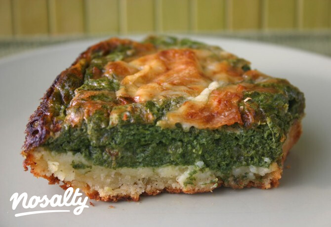 Spenót-torta