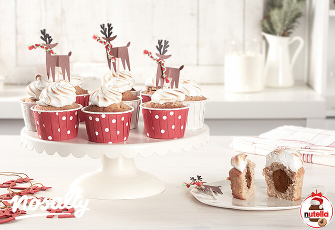 Mogyorós muffin Nutellával®
