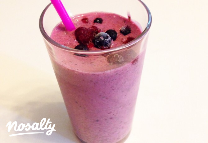 Reggeli frissítő smoothie