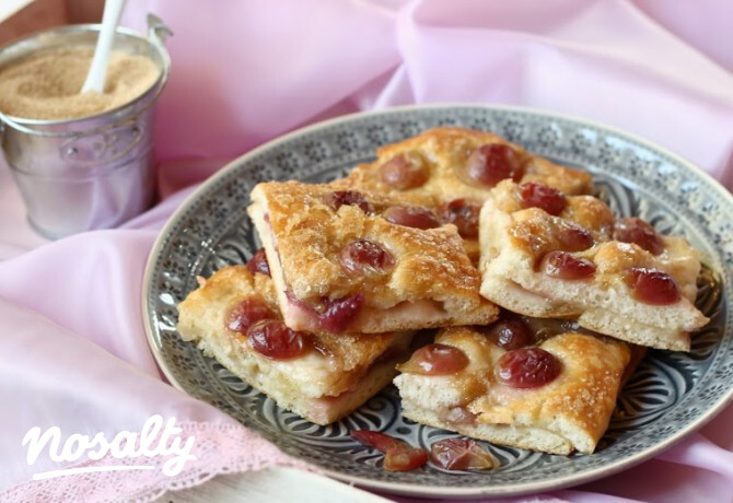 Szőlős focaccia