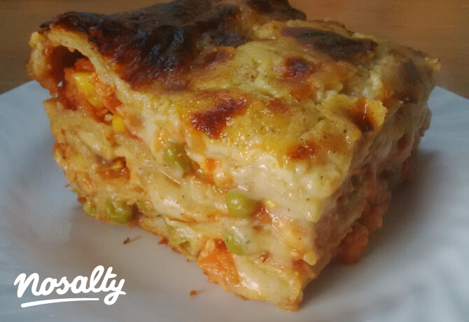 Kovászos lasagne