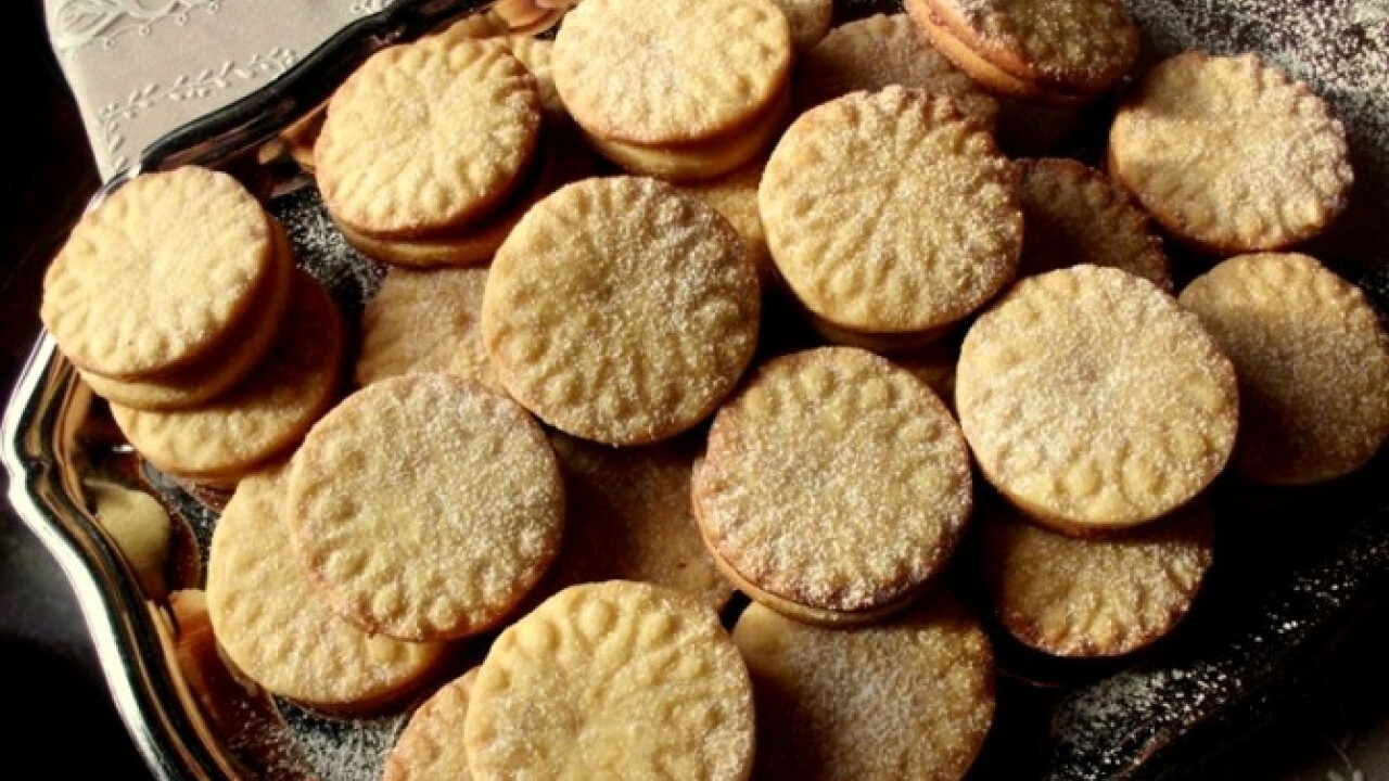 Vaníliás linzer angol linzi tésztából