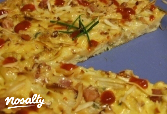 Spárgás frittata