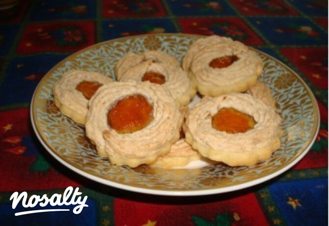Diós habos linzer