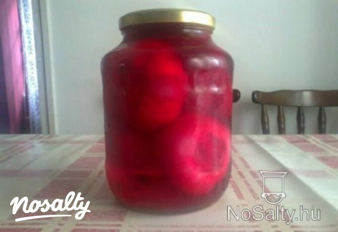 Lilakáposztával töltött almapaprika