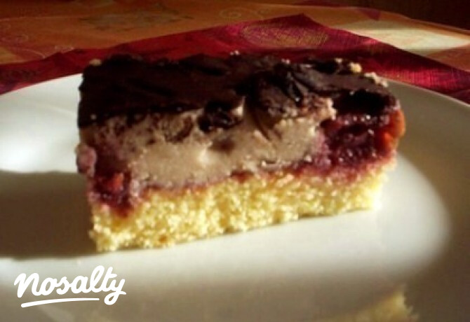 Gesztenyés lúdláb torta