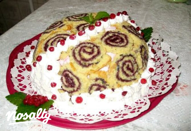 Ribizlis charlotte