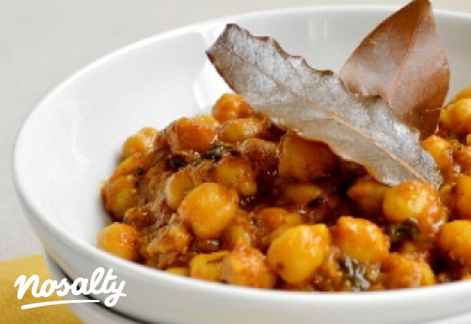 Csicseriborsó curry