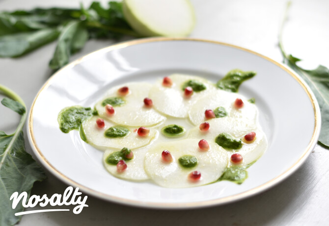 Karalábécarpaccio