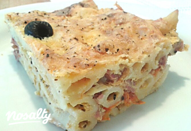 Paradicsomos rakott penne