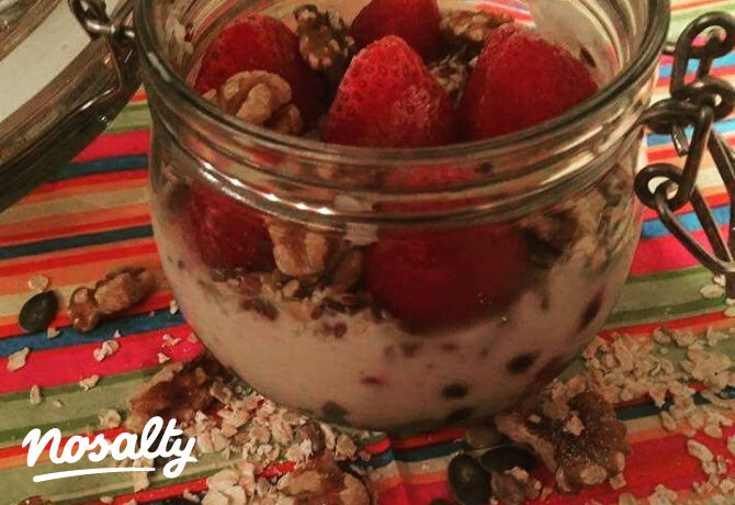 Overnight oat - joghurtos zabreggeli