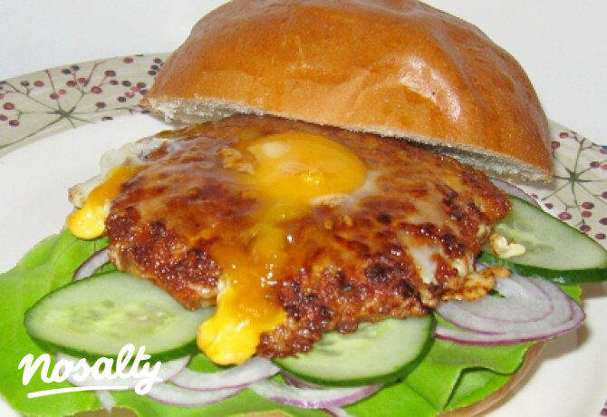 Tojásos hamburger