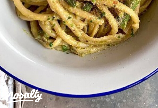 Pasta primavera verde