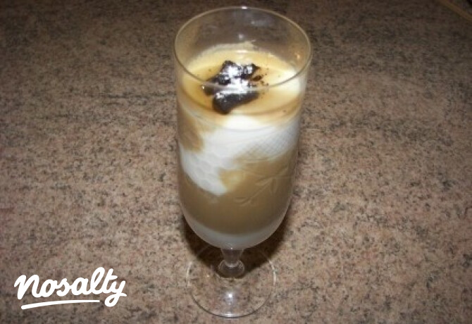 Rétegzett cappuccinos krém