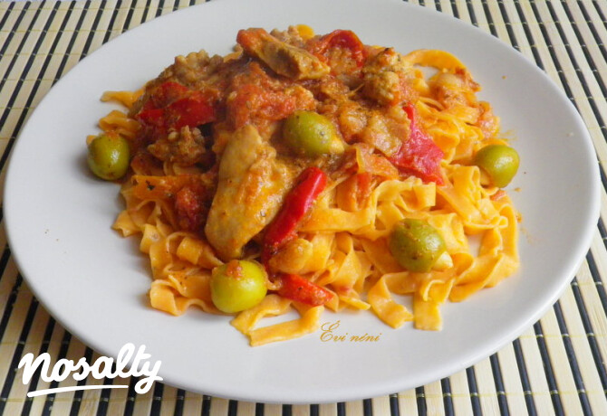 Cacciatore csirke Évi néni konyhájából