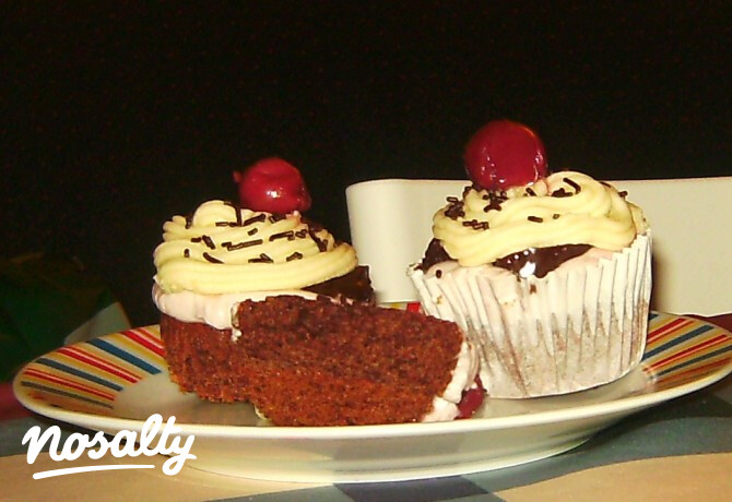 Mini feketeerdő torta