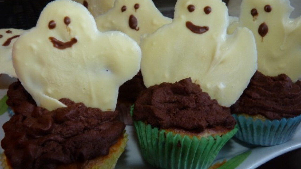 Szellemes muffin