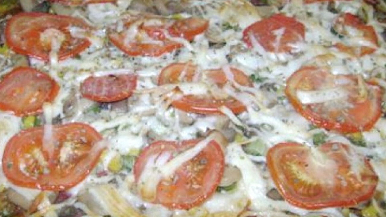 Brokkoli alapú pizza