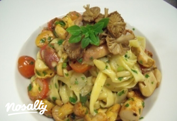 Rókagombás tagliatelle