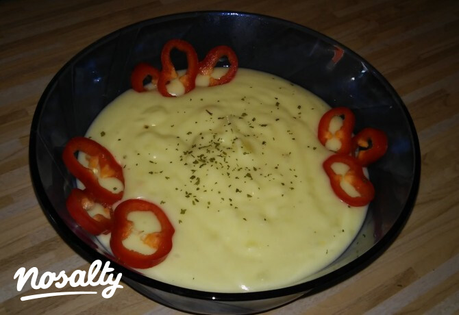 Könnyű krémes burgonyapüré