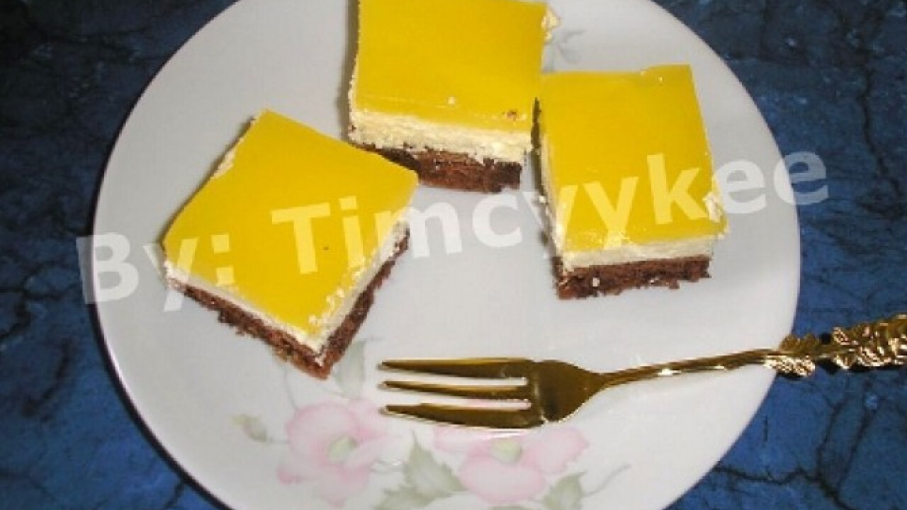 Narancs üditős süti