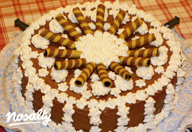 Nutellakrémes torta