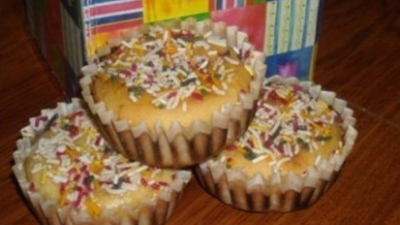 Szórócukros muffin