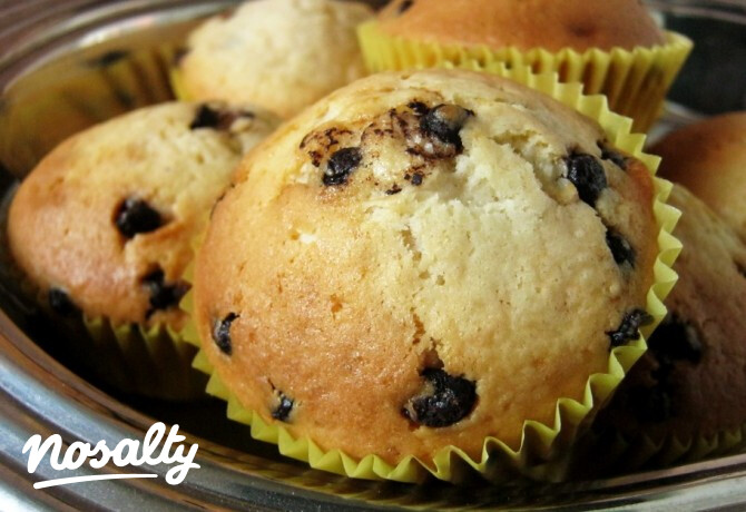 Csokidarabos muffin