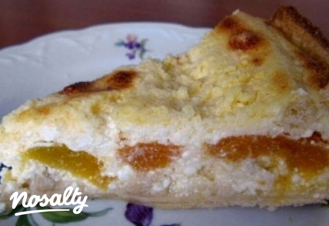 Omlós túrótorta sárgabarackkal