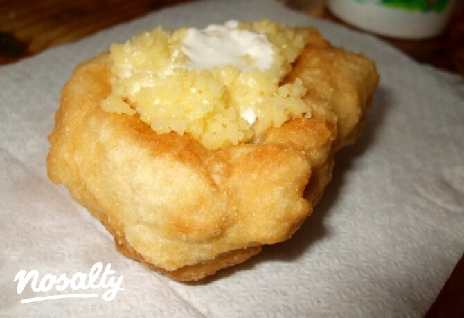 Házilag készített lángos Ankuskától